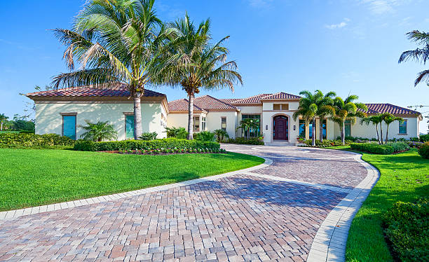Permeable Paver Driveway in Orange, VA